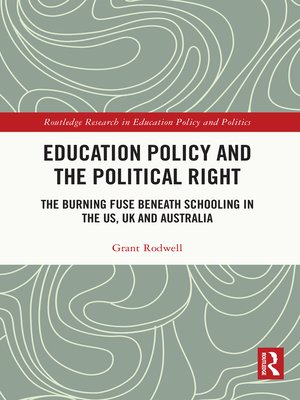 cover image of Education Policy and the Political Right